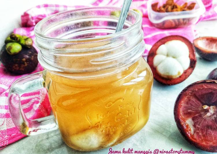 Jamu kulit manggis foto resep utama