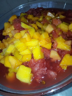 A picture of Fruit salad.