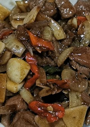 Foto resep Saikoro Beef Lada Hitam ala Subi 😍