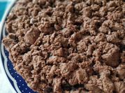 Una foto di pere cacao in polvere