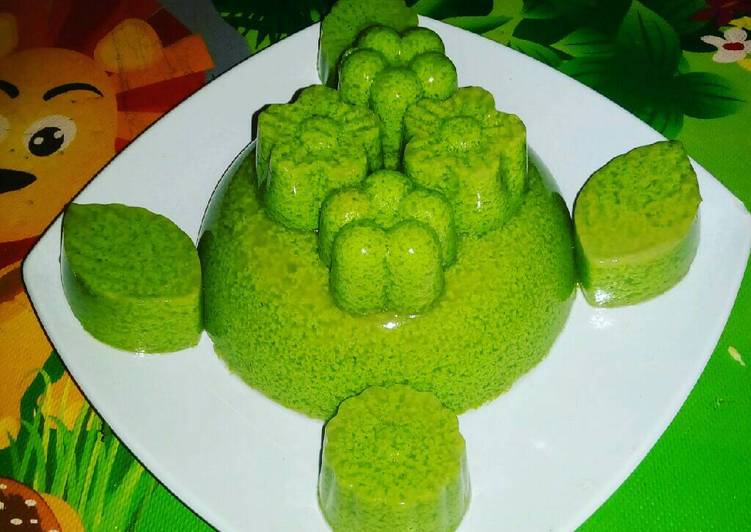 Resep masakan My hijau lumut pudding | Bahan Membuat My hijau lumut pudding Yang Sempurna