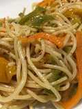Spaghetti integrali alle verdure
