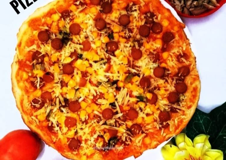Cara Gampang Menyiapkan Pizza tuna Anti Gagal