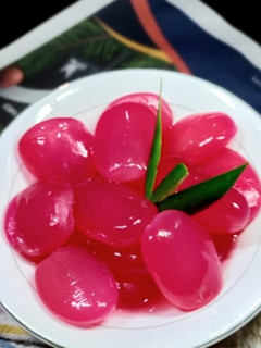 Foto resep Manisan Kolang Kaling Naga Merah (621)