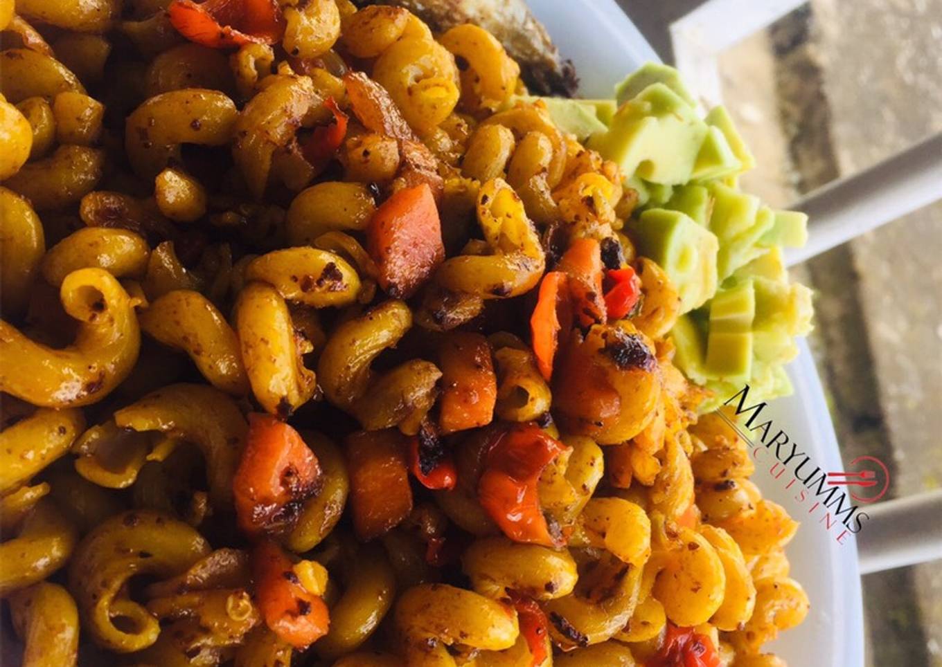 STIR FRY MACARONI by maryumms_cuisine🌸
