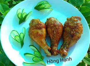 Hình của món Đùi Gà Chiên Nước Mắm.