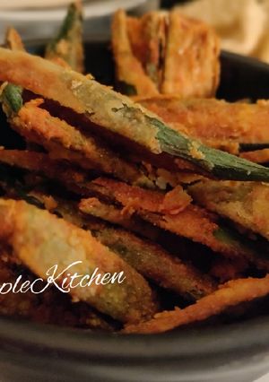 A picture of Kurkuri Bhindi.