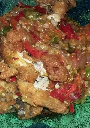 Foto resep Ayam geprek sambal bawang