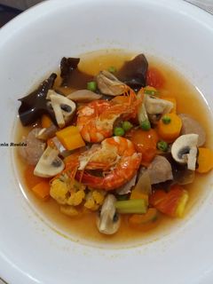 Foto resep Sup jamur segar