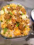 Kofta biryani
