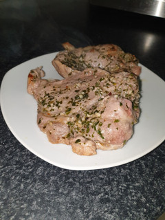 Una foto de Chuletas con ajito
