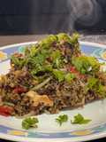 Quinoa chaufa de pollo