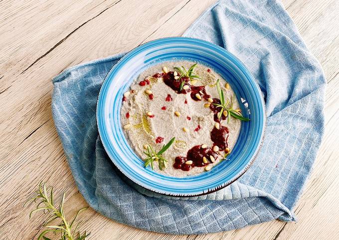 Step-by-Step Guide to Prepare Homemade Cauliflower soup with raspberry sauce and truffle oil 🤤