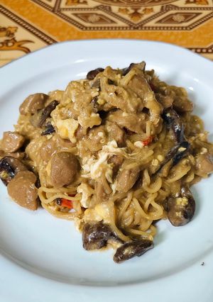 Foto resep Mie Jamur Bakso