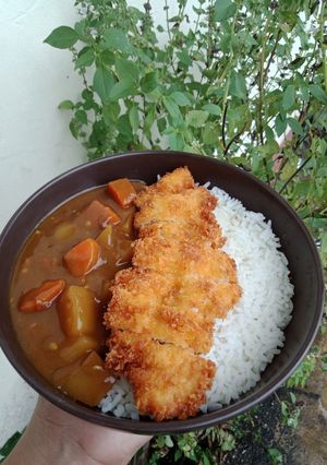 Foto resep Japanese Curry with Chicken Katsu