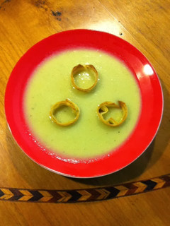 Una foto de Crema de chayote