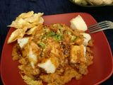 Tahu Telur Bumbu Pecel