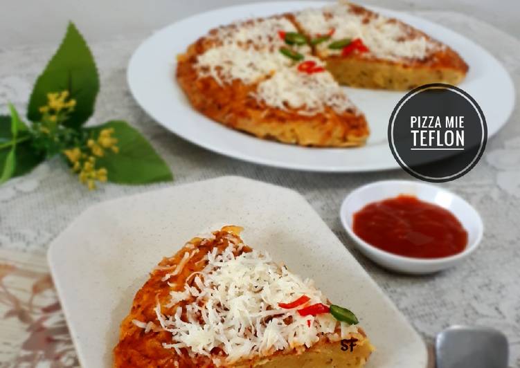 Resep: LezatPizza mie teflon