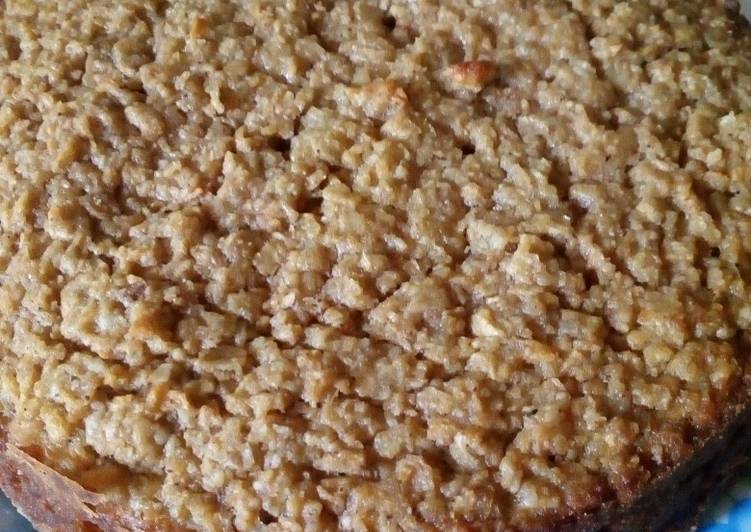 Recipe of Super Quick Homemade Torta de avena y manzana sin harina