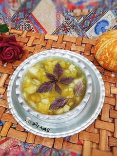 عکسی از دستور فالوده طالبی شاهپسند 😋👌