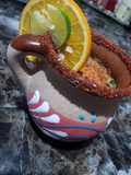 Bebida en tarrito (tequila) 🤤