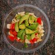 Ensalada con fideos "de colores"