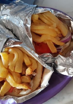 Φωτογραφία της συνταγής Πεντανόστιμο σπιτικό σουβλάκι με χειροποίητη αφράτη ζύμη