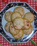 Muffins de elote y pimiento