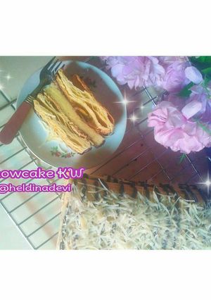 Foto resep Snowcake KW 🍰