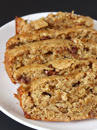 Easy Way Make Recipe Vegan Whole wheat-Oats- Banana Bread that is Really Delicious, Appealing}