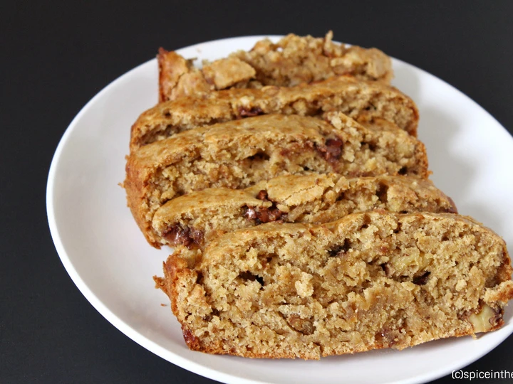 Easy Way Make Recipe Vegan Whole wheat-Oats- Banana Bread that is Really Delicious, Appealing}