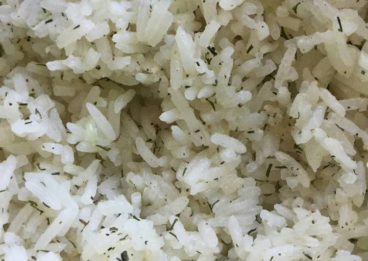 Recipe of Award-winning Lime n' Dill Rice