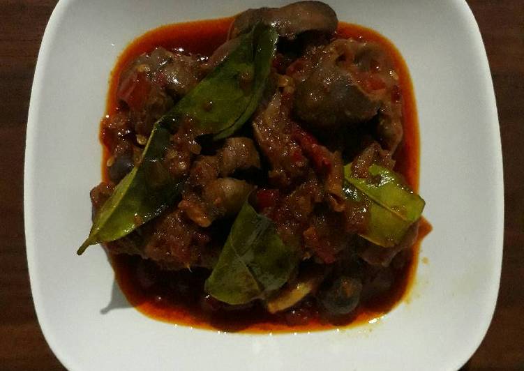 Resep Ati ampela merah yang Enak Banget