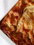 Vegetarische Linsenlasagne