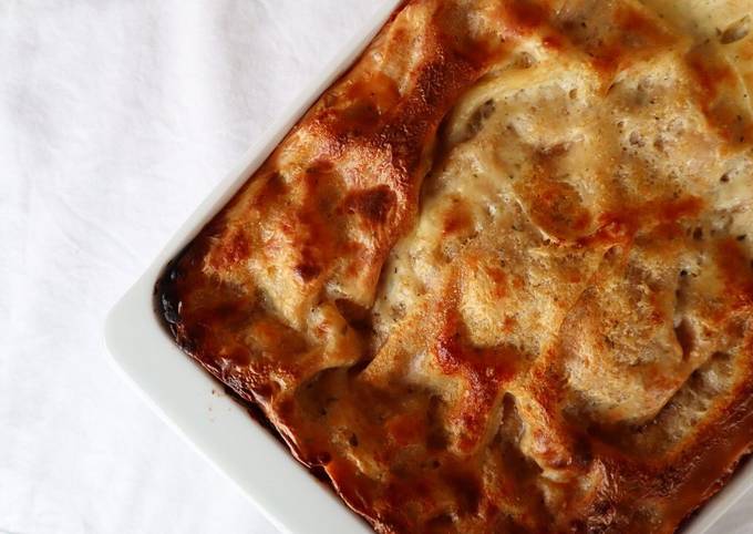 Vegetarische Linsenlasagne