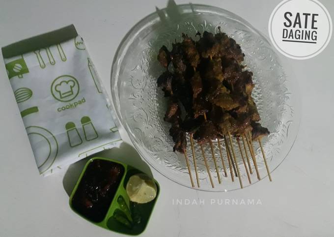 Ini dia! Bagaimana cara buat Sate Daging Sapi hidangan Idul Adha  sedap