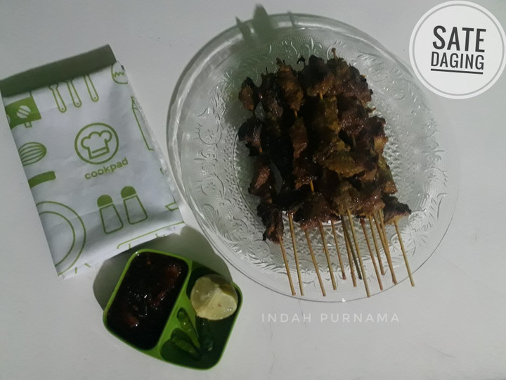  Bagaimana cara memasak Sate Daging Sapi sajian Hari Raya yang menggugah selera