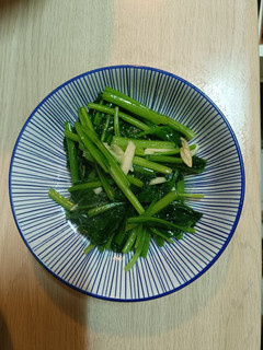 蒜香炒菠菜 的食譜成品照片