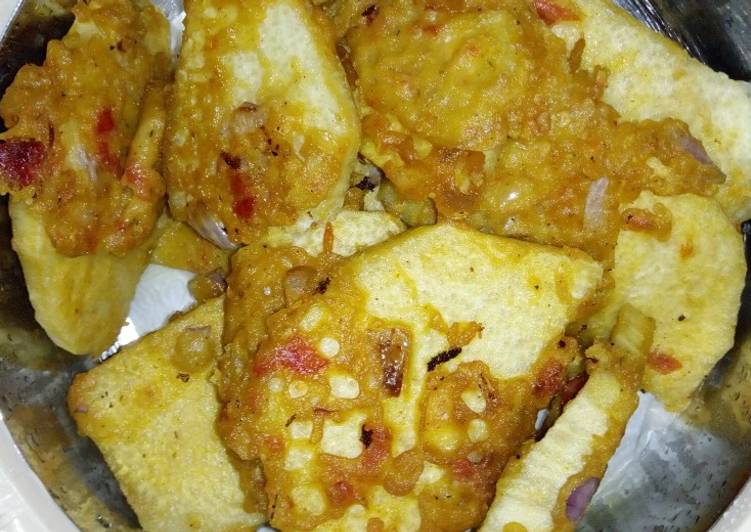 Recipe of Ultimate Fried yam in flour Cooking Basics for Beginners