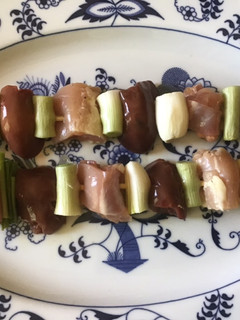 A picture of California Farm Whole Chicken Yakitori Dinner.
