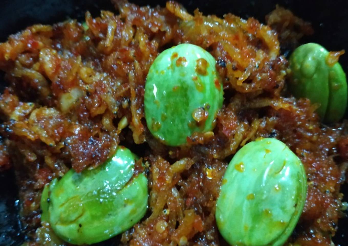 Sambel teri simple enak