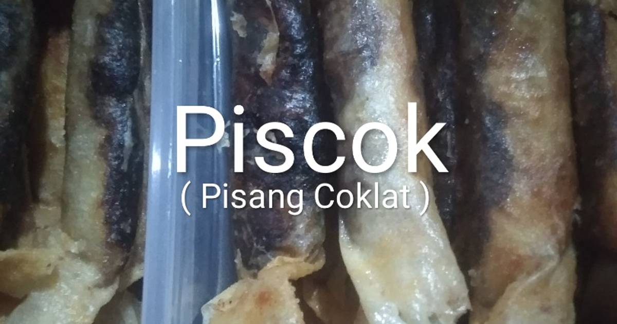 Resep Piscok Pisang Coklat Oleh Mursita Afriyanti Siysi Cookpad