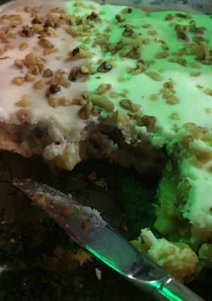 A picture of Russian French cake recipe.