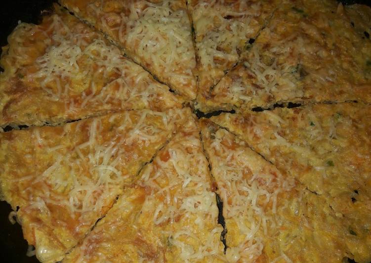 Cara termudah untuk Campuran LezatPizza mie