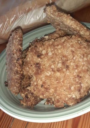 Una foto de Galletas de avena Veganas