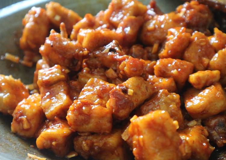 Langkah Mudah untuk Menyiapkan Korean Chicken Crispy GangJeong Ala Anak Kos Korea yang Lezat Sekali