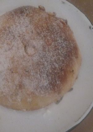 Una foto de Pan dulce navideño