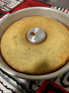 Una foto de Budín de Banana
