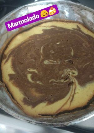 Una foto de Torta marmolado