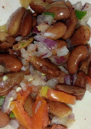 A picture of Kidney beans chat.
